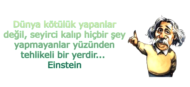 Einstein Kötülük Yapanlar